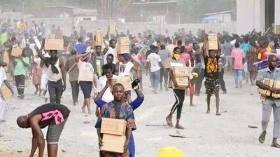 Abuja Businessman Reacts As Hoodlums Invade, Loot His Warehouse